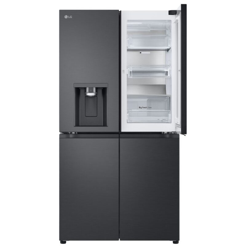 LG 733 Litre InstaView™ French Door Fridge – Black GC-X31FFCRL