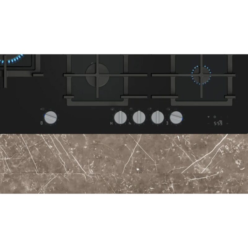 Siemens 90cm iQ700 Gas on Glass hob – Black ER9A6SH40Z