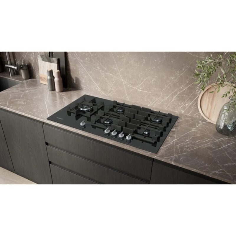 Siemens 90cm iQ700 Gas on Glass hob – Black ER9A6SH40Z