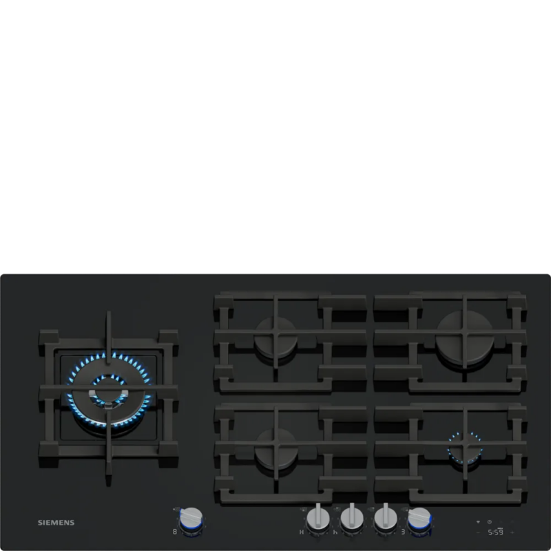 Siemens 90cm iQ700 Gas on Glass hob – Black ER9A6SH40Z