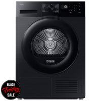 Samsung 9kg Heat Pump Dryer – Black DV90CGC2A0ABFA