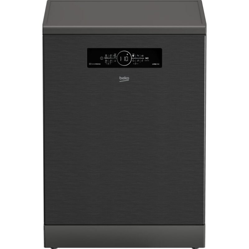 Beko 15-place Dishwasher – Dark Inox BDW200