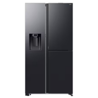 Samsung Bespoke 609L Side x Side with Food Showcase Door – Black RS80F64G2FFA