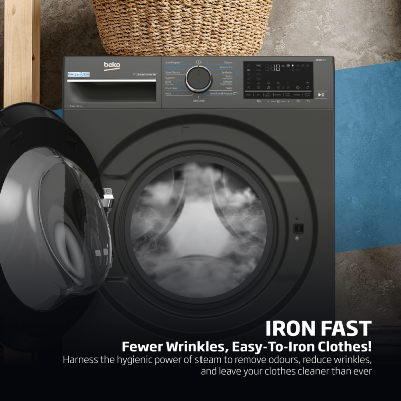 Beko 10kg Washing Machine – Twilight Grey BAW209