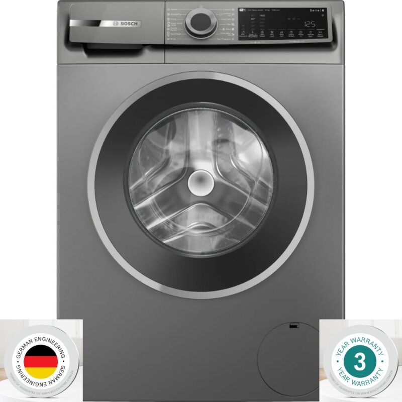 Bosch 10kg Series 6 Washing Machine - Grey WGK254ZRZA