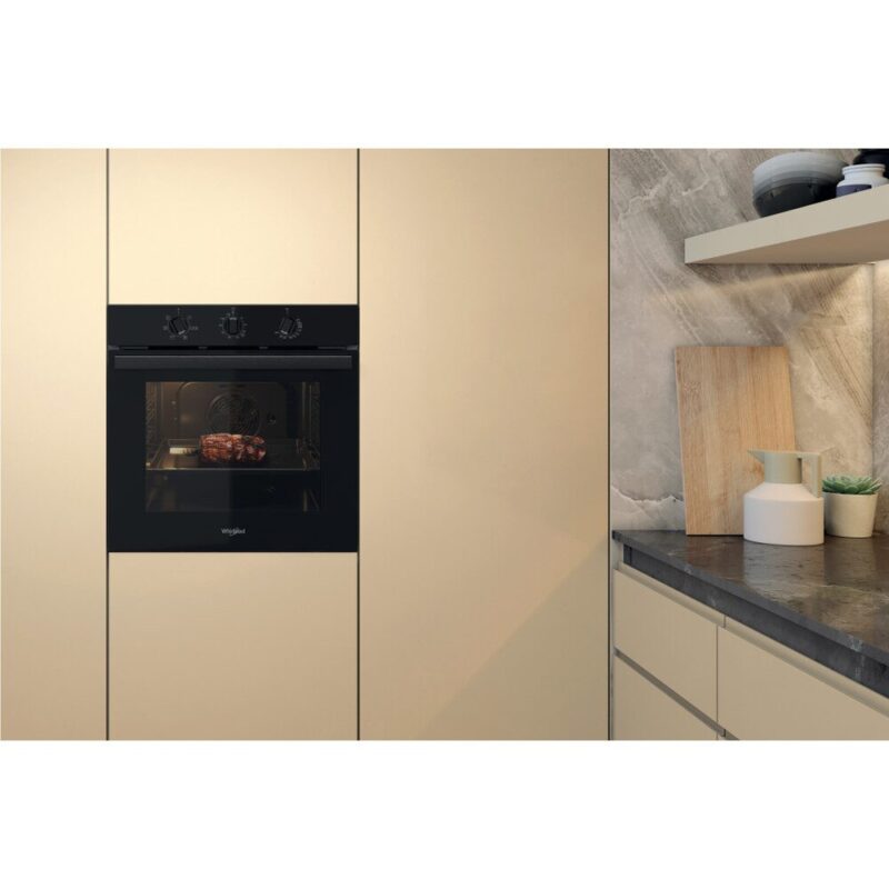 Whirlpool 60cm Built-in Oven – Black OMR35HR0B