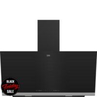 Beko 90cm Inclined Glass Extractor – BHCA96741BBHF