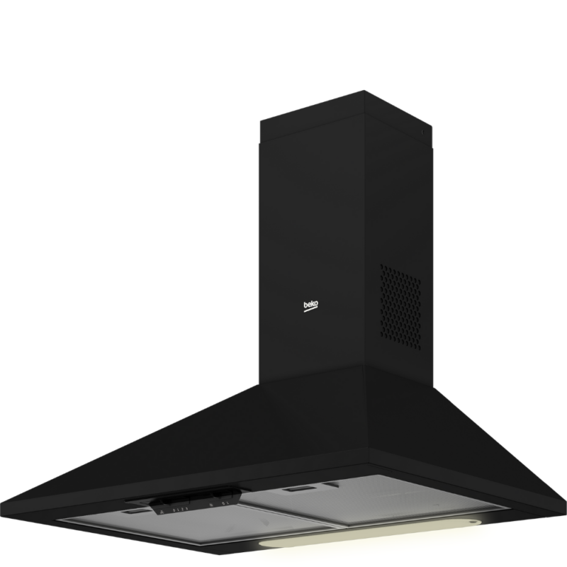 Beko 60cm Chimney Extractor – Black HCP61310B
