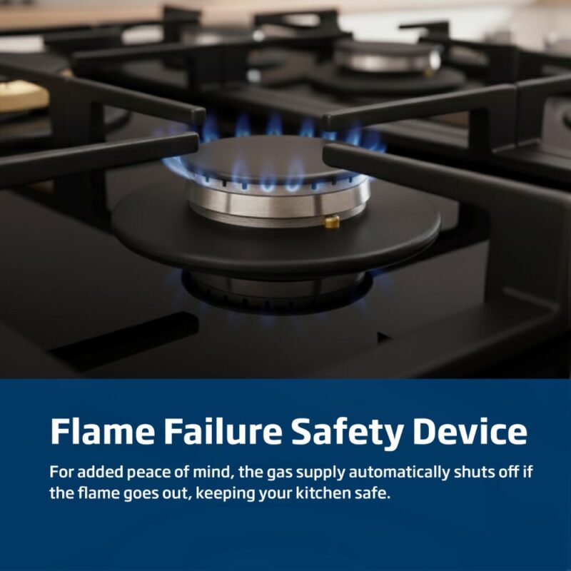 Beko 90cm Gas on Glass Hob – MACM90BG
