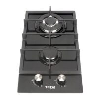 Totai 2 Burner Gas on Glass hob – 03/TS2BNR-GG