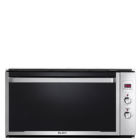 Elba 90cm Gas Oven - Black Glass 02/ELIO900G