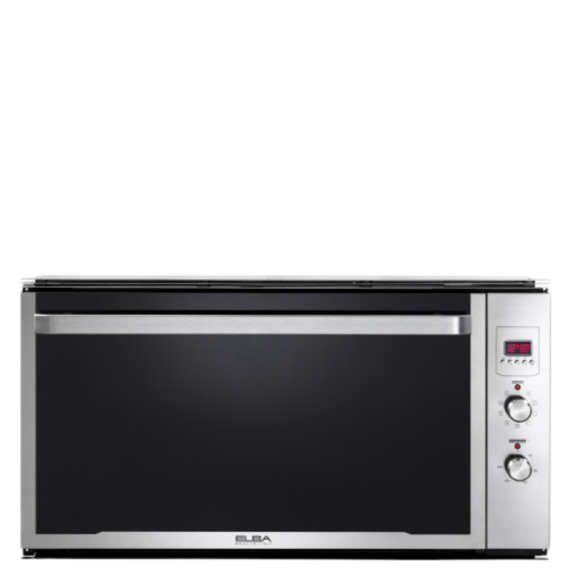 Elba 90cm Gas Oven - Black Glass 02/ELIO900G