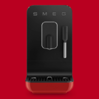 Smeg Porsche Bean-to-Cup Coffee Machine - Red Salzburg BCC12917EU