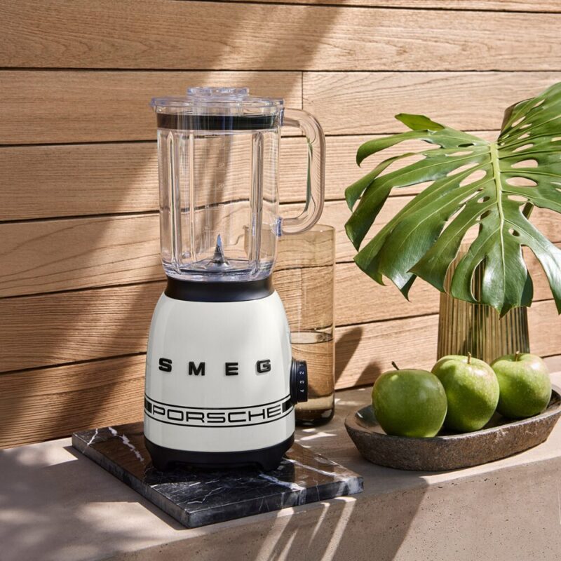 Smeg Porsche Blender - Carrara White BLF03PCWEU