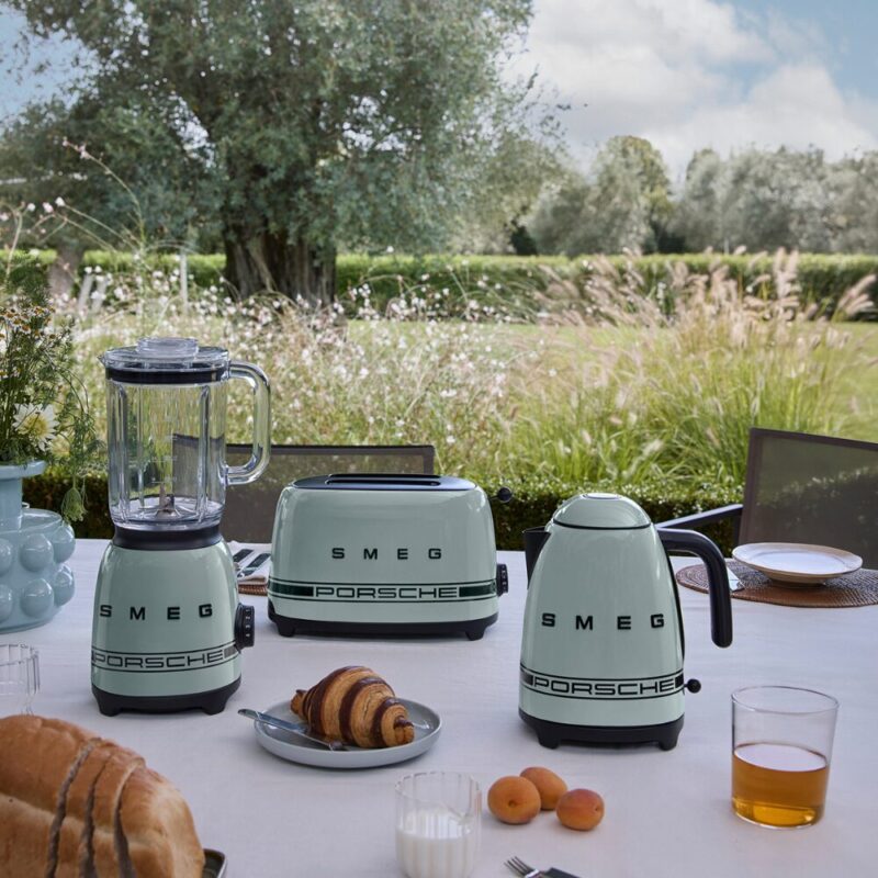 Smeg Porsche Blender - Shade Green BLF03PSGEU