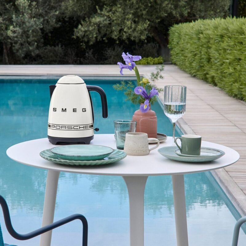 Smeg Porsche Kettle - Carrara White KLF03PCWEU