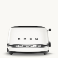 Smeg Porsche Toaster - Carrara White TSF01PCWEU