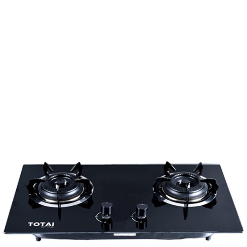 Totai 2 Burner Gas on Glass Hob - 26/GOG2BNR
