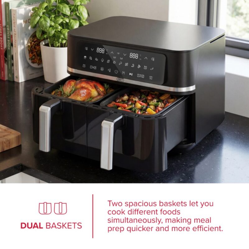 Defy Dual Basket Air Fryer – DAF6386DBD
