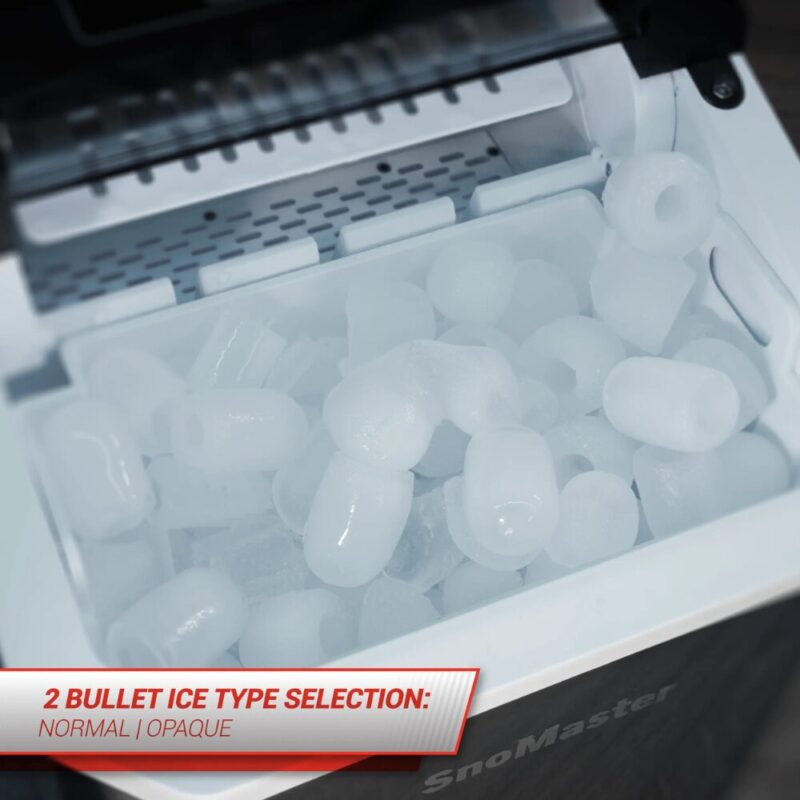 Snomaster 12Kg/24Hr Counter-Top Bullet Type Ice-Maker – SMIC-12(SS)