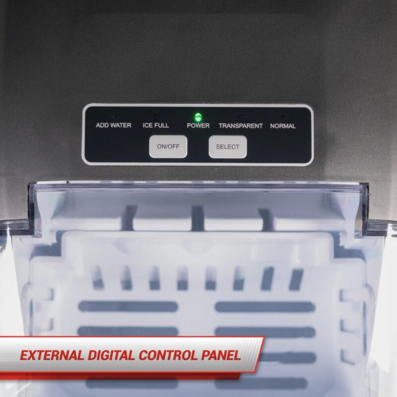 Snomaster 12Kg/24Hr Counter-Top Bullet Type Ice-Maker – SMIC-12(SS)