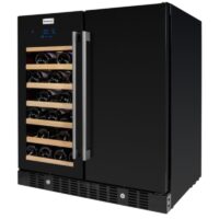 Snomaster 95L + 34 Bottle Pro Series Double Door Beverage/Wine Cooler – SMBW-95-34