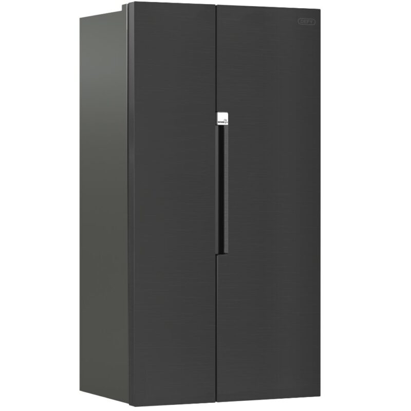 Defy Side x Side Fridge – Dark Inox DFF636