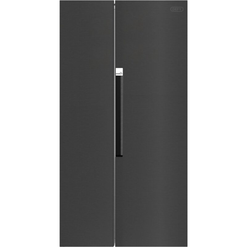 Defy Side x Side Fridge – Dark Inox DFF636