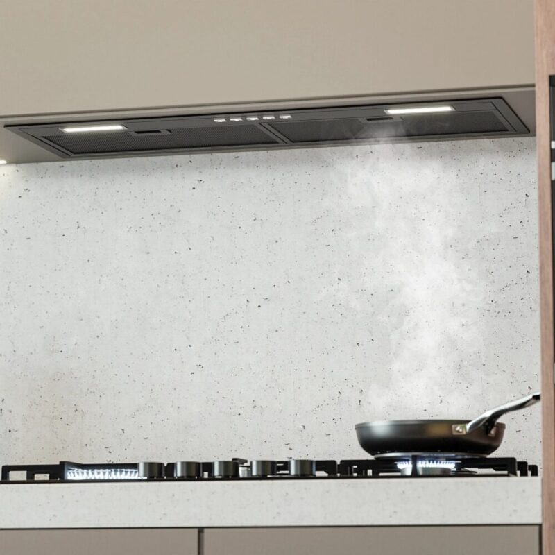 Falco 85cm Fully Integrated Extractor – Black FAL-85-BISB