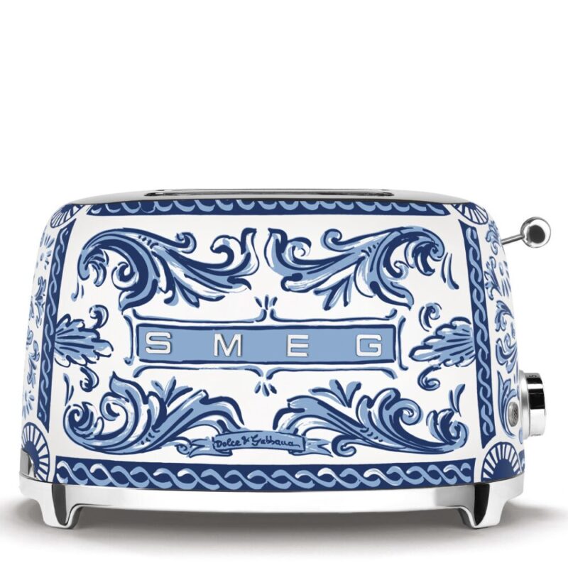 Smeg 2 slice toaster - Blu Mediterraneo TSF01DGBEU