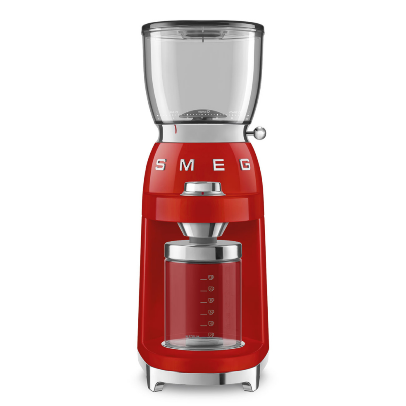 Smeg Coffee Grinder – Red CGF01RDSA