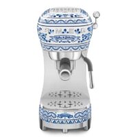 Smeg Retro Espresso Coffee machine – Smeg 90cm Dolce & Gabbana Blu Mediterraneo ECF02DGBEU