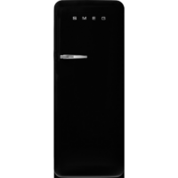 Smeg Retro One Door Fridge with Ice-box – Black FAB28RDBLM6