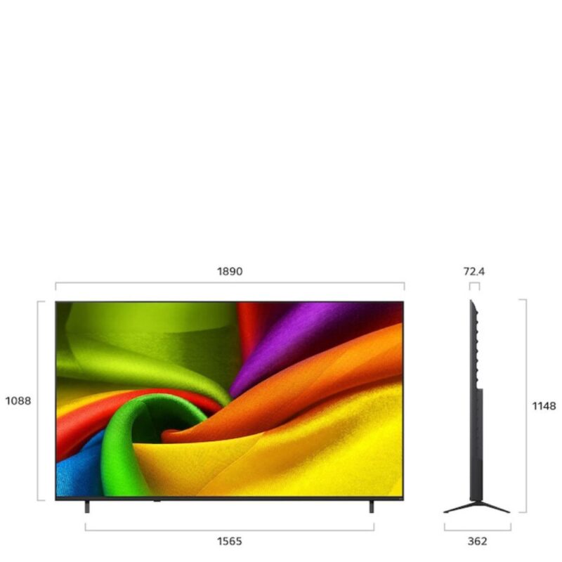 LG 85” Nano 4K UHD AI Smart TV - 85NU850B6LA