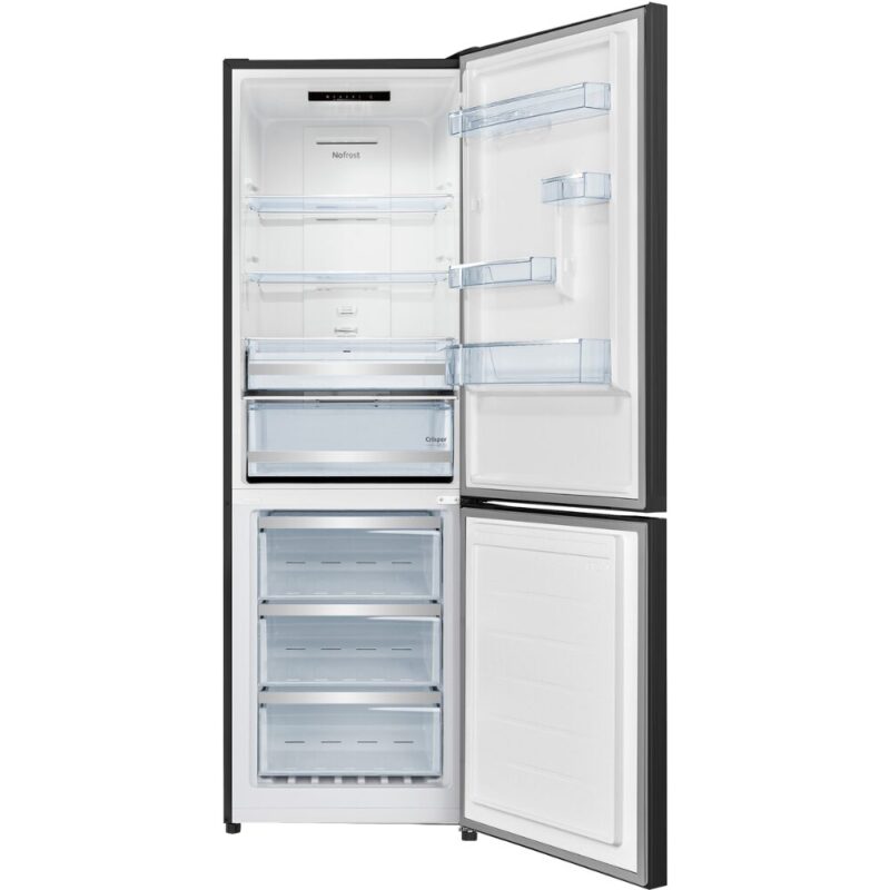 Beko 317 Litre Fridge freezer – Dark Inox BRCNO322B