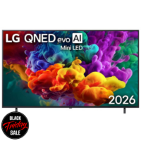 LG 75” evo AI QNED Mini LED TV - 75QNED84B6T