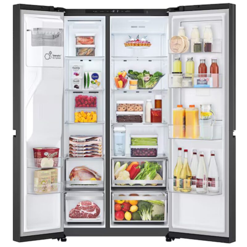 LG 684 Litre Side x Side Non-plumbed Fridge - GC-J257FQMW