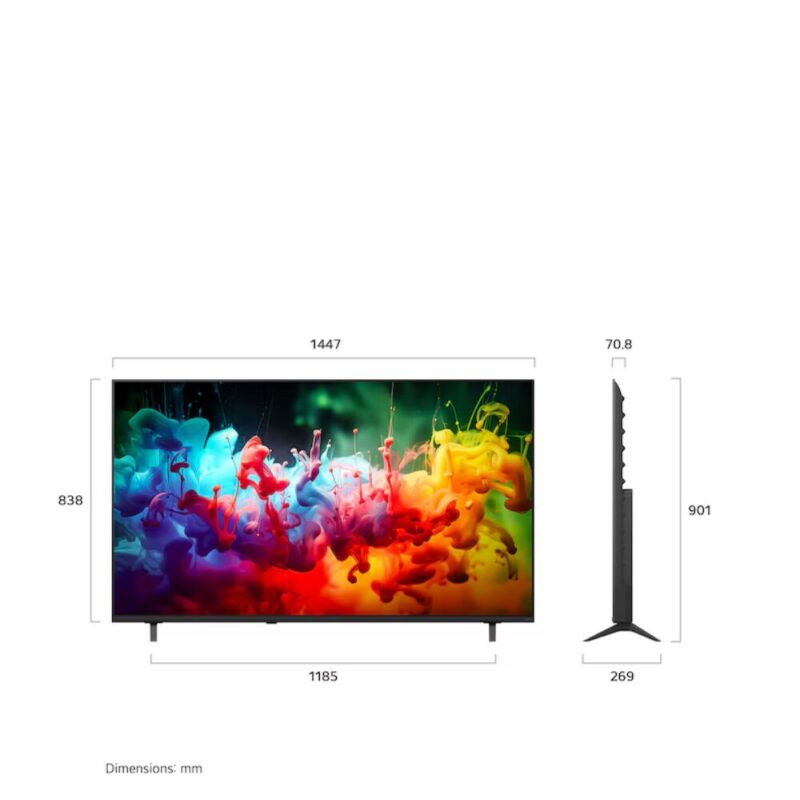 LG 65” evo AI QNED Mini LED TV - 65QNED70B6T