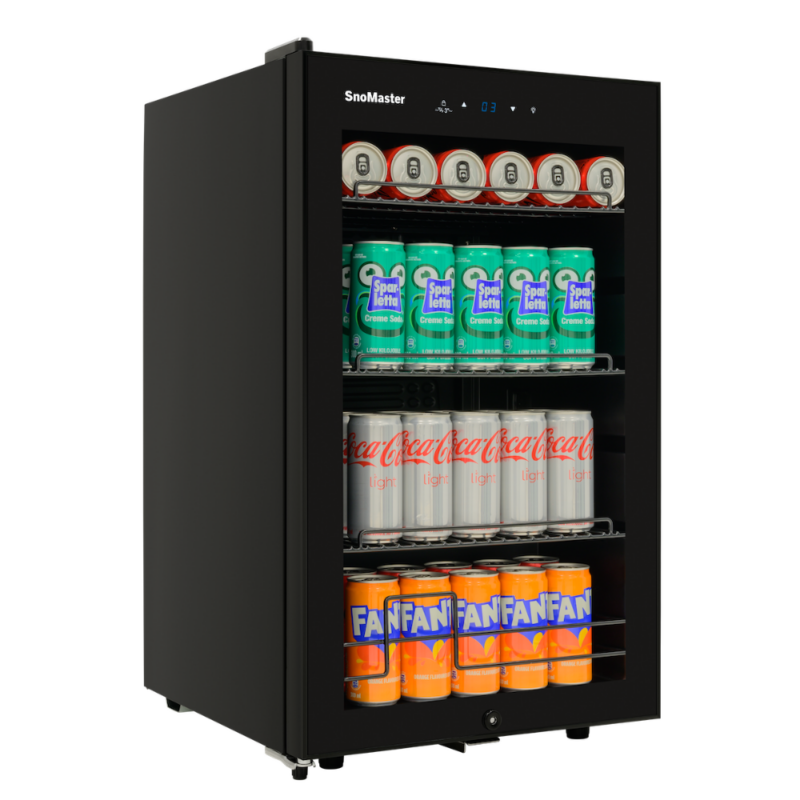 Snomaster 68L Counter-Top Beverage Cooler - Black SMBC-68