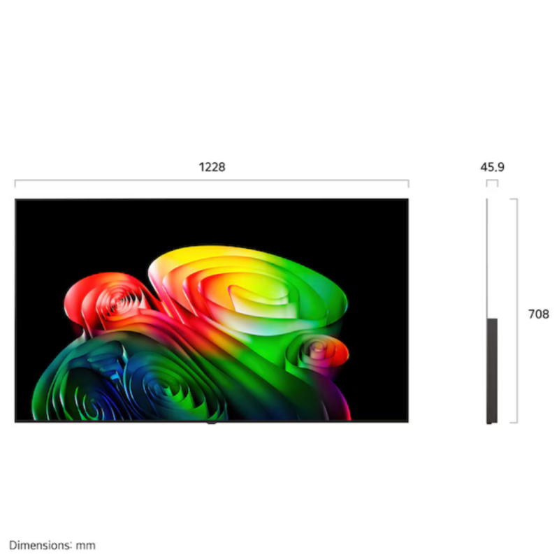 LG 55” OLED AI 4k Smart TV - OLED555B66LA