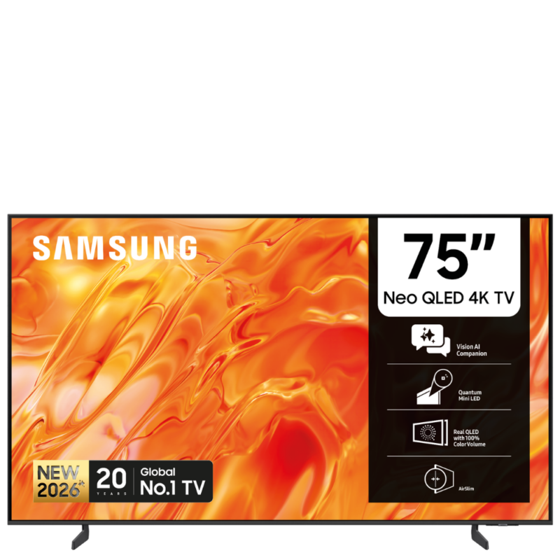 Samsung 75” Neo QLED QN70H 4K Vision AI Smart TV - QA75QN70H