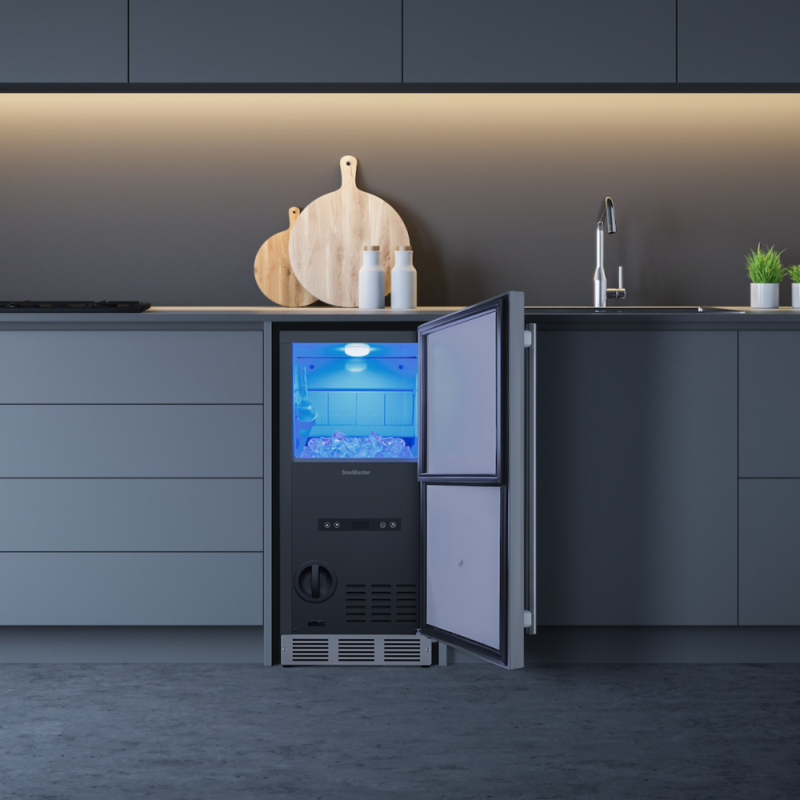 Snomaster 30kg/24hr Plumbed-in Gourmet Type Ice-Maker – SMIC-30S