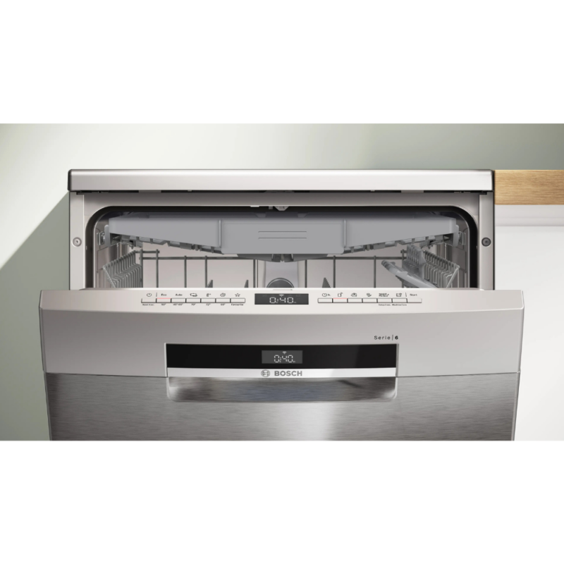 Bosch Series 6 Dishwasher – Brushed Steel SMS6EMI11Z