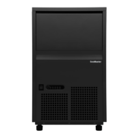 SnoMaster 26Kg/24Hr Plumbed-In Gourmet Type Ice-Maker – SMIC-26S(BLACK)