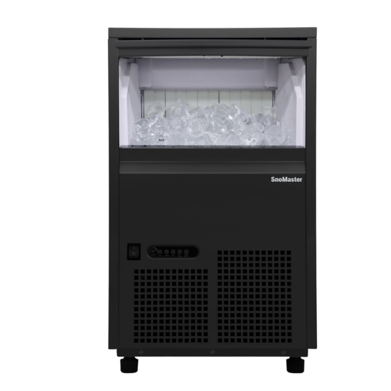 SnoMaster 26Kg/24Hr Plumbed-In Gourmet Type Ice-Maker – SMIC-26S(BLACK)