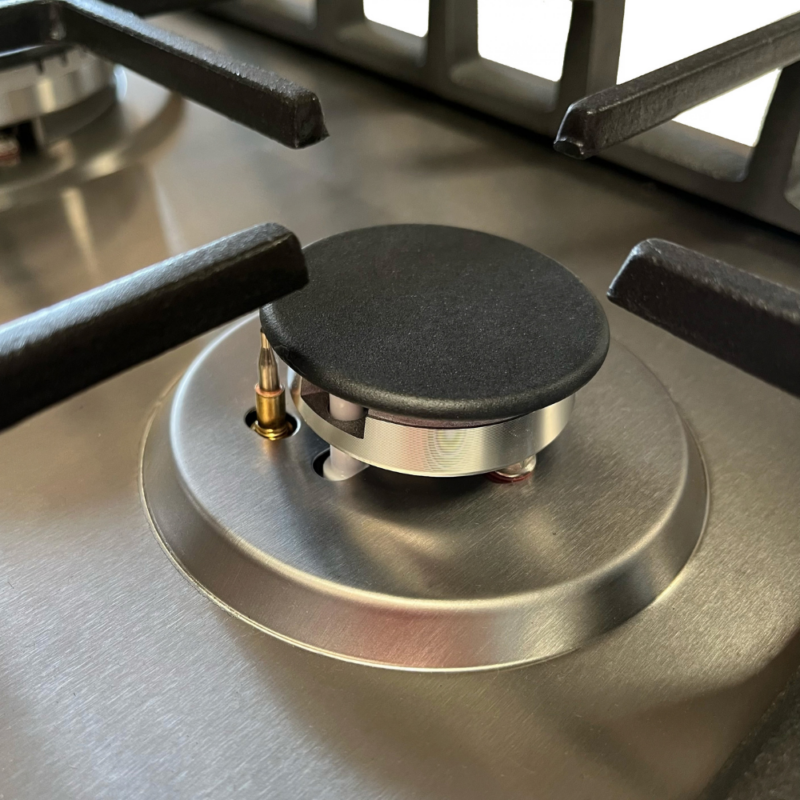 Luxe 30cm Domino Gas hob – Stainless Steel SS-30