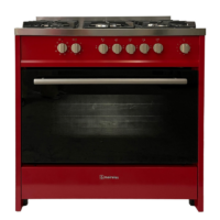 Meireles 90cm Gas / Electric cooker - Red EV890SP2R